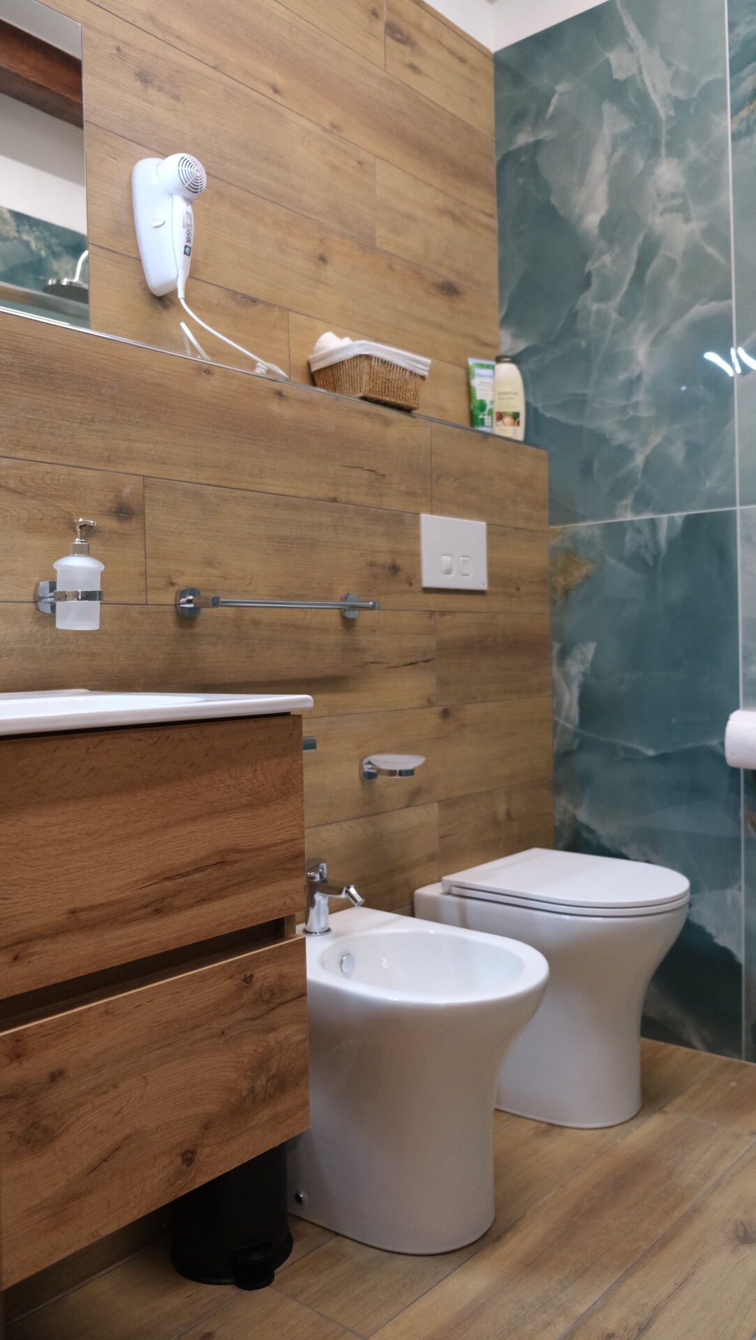 Lavabo del bagno privato