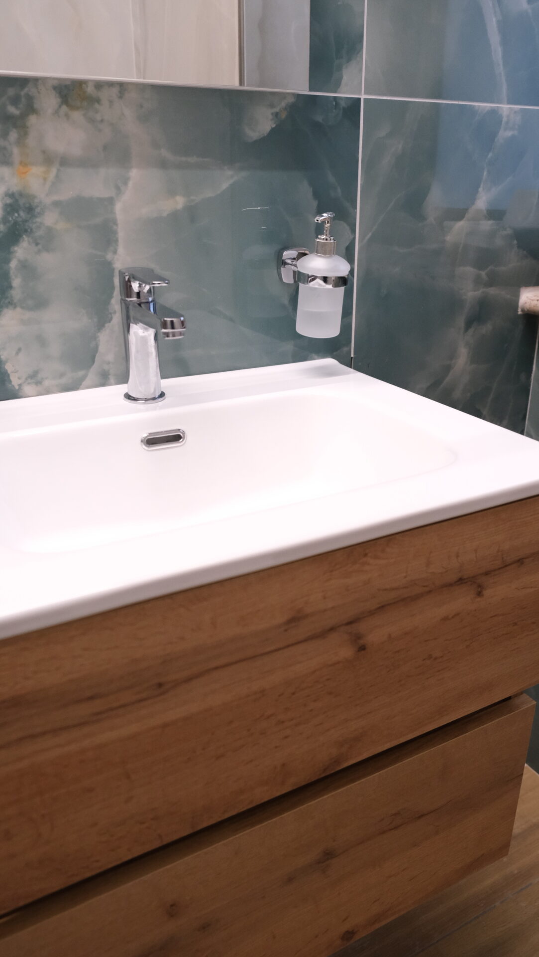 Lavabo del bagno privato