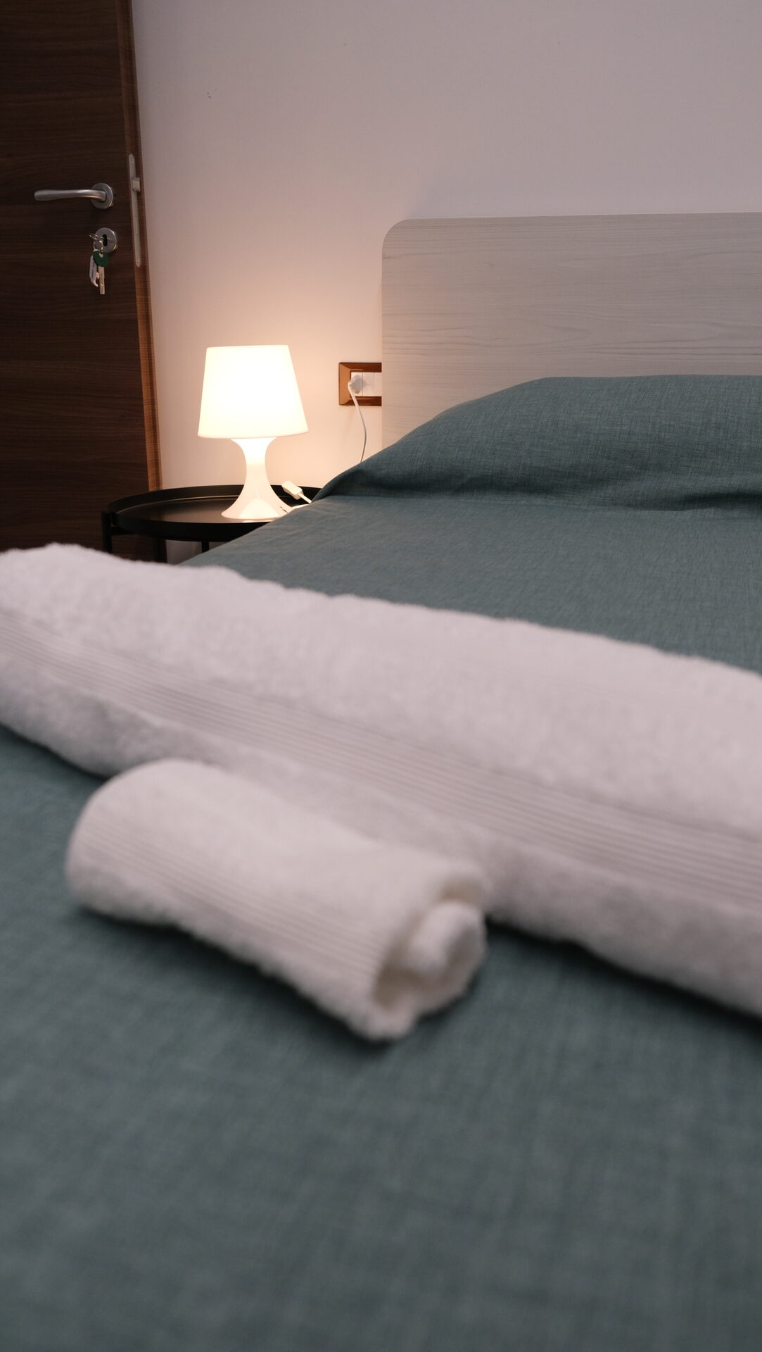 Letto matrimoniale, dettaglio